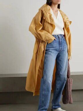 Marant Etoile Honey Munalia Long Raincoat